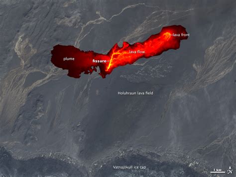 First high res satellite images of Icelandic Bardarbunga volcano activity | UN-SPIDER Knowledge ...