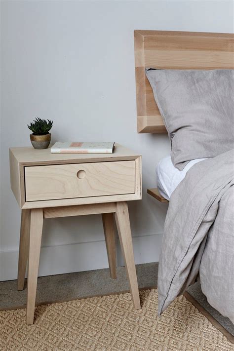 Plywood Bedside Table Scandi Minimalist Style NIghtstand | Etsy | Plywood bedside table, Scandi ...