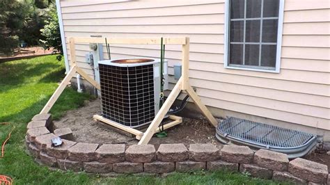 Ac Outdoor Unit Installation