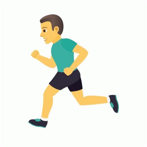 Man Running Joypixels Sticker - Man Running Joypixels In Hurry - Discover & Share GIFs