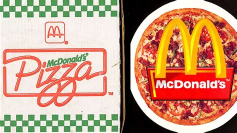 1991 McDONALDS PIZZA COMMERCIAL - CANCELLED MENU ITEM 90's RETRO TV COMMERCIALS - YouTube