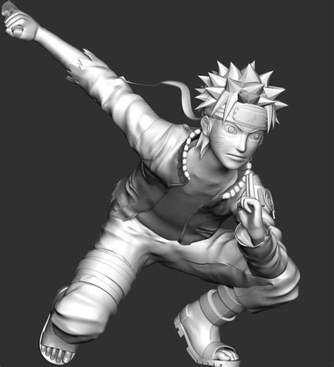 Naruto Fan Art - 3D Print Model by lovemodel