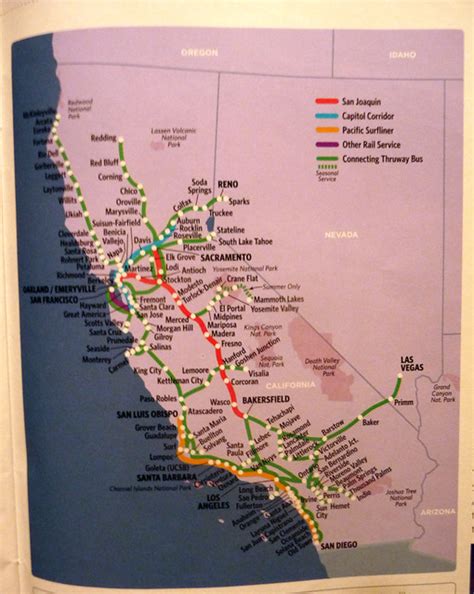 Amtrak California Map | Flickr - Photo Sharing!