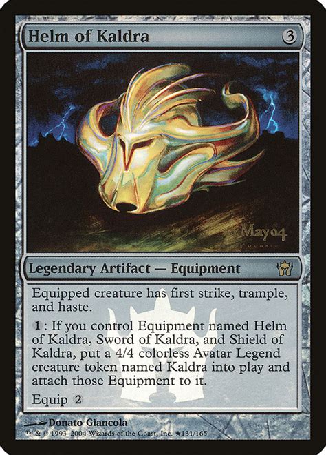 Helm of Kaldra · Fifth Dawn Promos (P5DN) #131★ · Scryfall Magic The ...