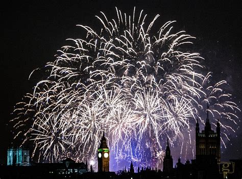 Big Ben Fireworks 2 Photograph by Gloria Betancur - Pixels