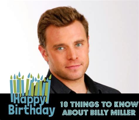 'General Hospital' Happy Birthday GH's Billy Miller - 10 Things To Know ...