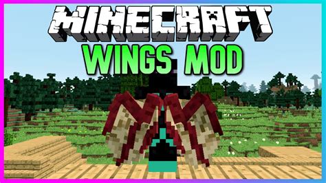 Minecraft: Wings Mod Showcase (1.12.2) - YouTube