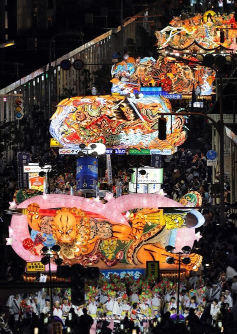 Colorful Nebuta float festival lights up Aomori - The Mainichi