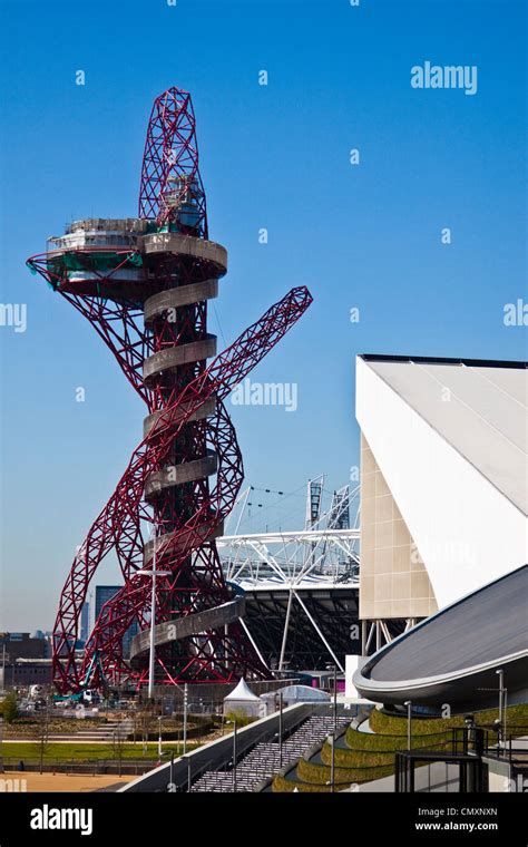 London Olympic park Stock Photo - Alamy