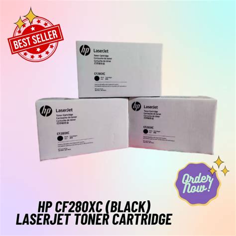 HP 280XC Black Original LaserJet Toner Cartridge (CF280XC) | Lazada PH