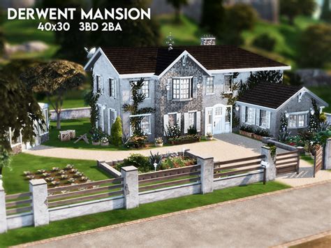 The Sims Resource - Derwent Mansion