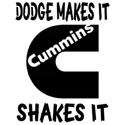 OEM Dodge Cummins Decal Funny New 1PC - Oracle - Universal Fits All ...