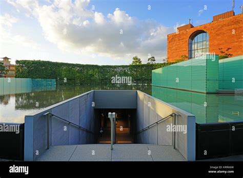 View of the Nagasaki National Peace Memorial Hall for the Atomic Bomb ...