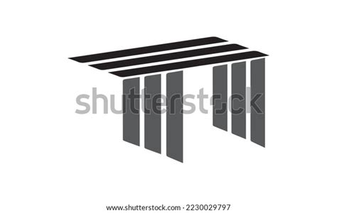 Monogram Letter N Logo Black White Stock Vector (Royalty Free) 2230029797 | Shutterstock