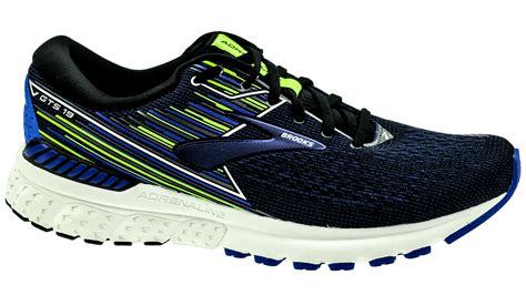 Brooks Adrenaline GTS 19 black/blue/nightlife [1B-NARROW] en vente sur ...