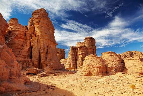 Sahara Desert, Tassili N'Ajjer, Algeria — Stock Photo © muha04 #4954869