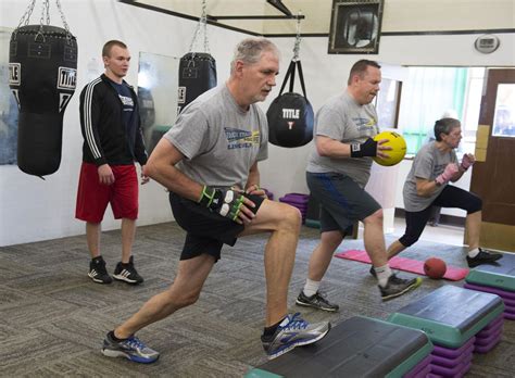 Rock Steady Boxing program helps people with Parkinson's fight back | Local Government ...