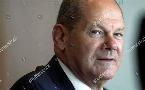 German Chancellor Olaf Scholz Looks On Editorial Stock Photo - Stock Image | Shutterstock