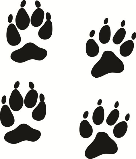 Coyote Paw Print Clip Art - ClipArt Best