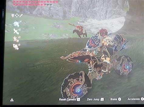 Does anyone know why there's a single red Bokoblin on a horse next to the Plateau on master mode ...