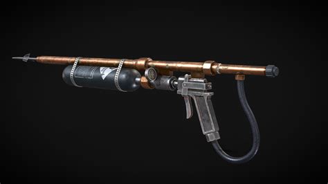 Speargun - Rust - 3D model by ThomasButters [dcd6228] - Sketchfab