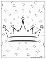 The Royal Treatment A Guide To Coloring Pages Crowns sketch template