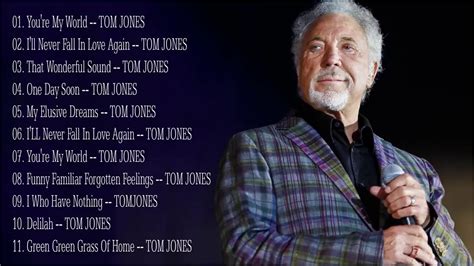 Tom Jones Greatest Hits Full Album - Best Of Tom Jones Songs - YouTube