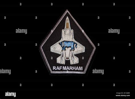 RAF Marham F-35B Patch Stock Photo - Alamy