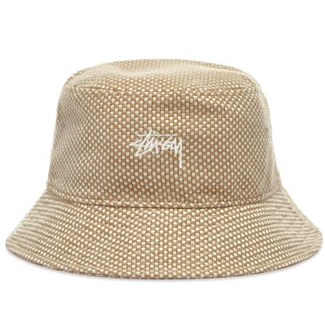 Stussy Jute Weave Bucket Hat Natural | END. (Global)