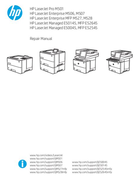 User manual HP LaserJet Enterprise M506 (English - 1297 pages)