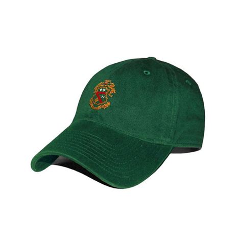 Smathers and Branson Phi Kappa Psi Needlepoint Hat in Hunter Green