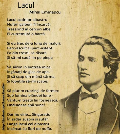 Moara lui Gelu: Lumea Poeziilor - MIHAI EMINESCU