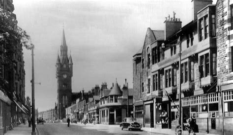 Tour Scotland: Old Photograph Canal Street Renfrew Scotland