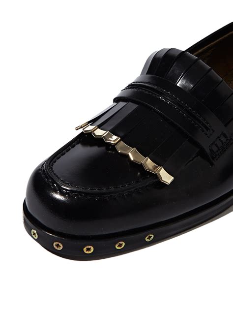 Lyst - Lanvin Womens Loafer Shoes in Black