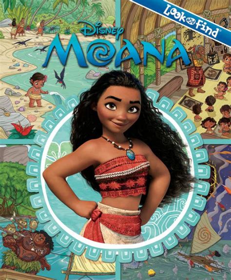 Disney Moana Look and Find by Phoenix International Publications, Hardcover | Barnes & Noble®