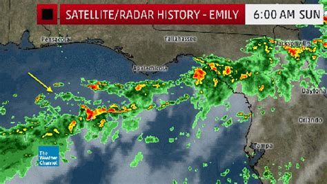 Tropical Storm Emily Developed Quickly, Made Landfall in Florida, Then ...