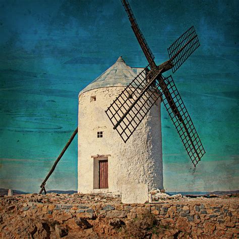 Windmill - Consuegra, Spain Photograph by Denise Strahm - Pixels