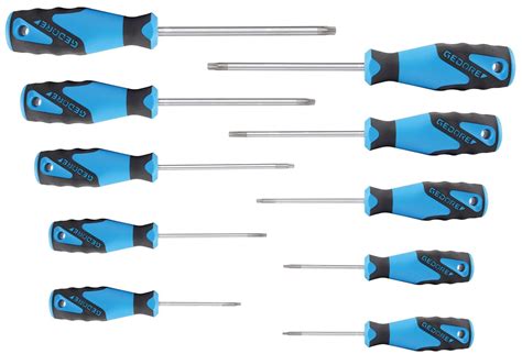 Gedore 2163 BTX-010-3K Screwdriver Set 10-Piece Torx T7-T40: Amazon.co.uk: DIY & Tools