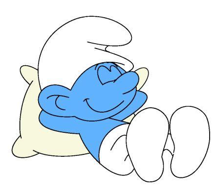 Image result for sleepy smurf | Smurfs drawing, Smurfs, Cartoon ...