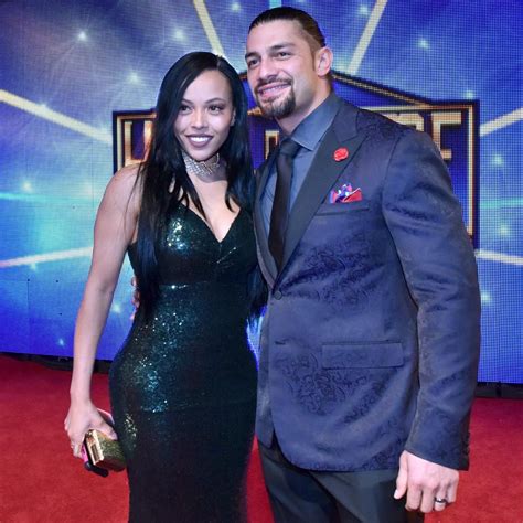 Photos: Scenes from the WWE Hall of Fame Red Carpet | Roman reigns wife, Wwe roman reigns, Wwe ...