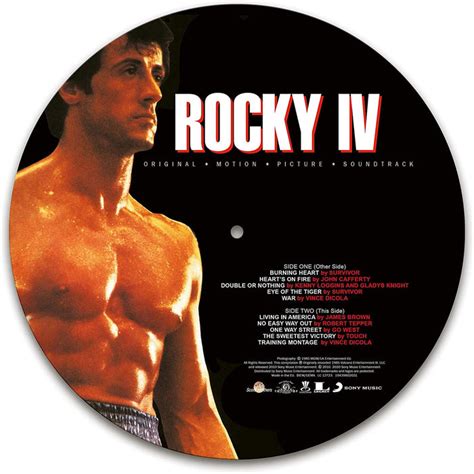 Rocky IV Soundtrack Vinyl LP Picture Disc 2020 — Assai Records