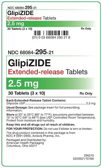 GLIPIZIDE ER- glipizide tablet, film coated, extended release