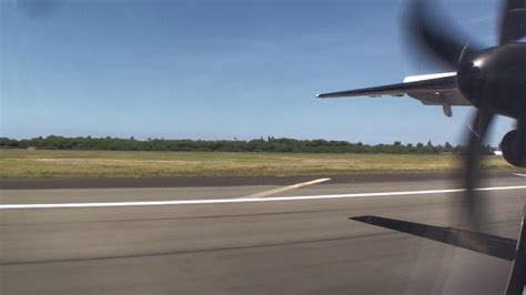 Awesome HD Bombardier Dash 8 Q400 Landing In Honolulu On Island Air!!! - YouTube