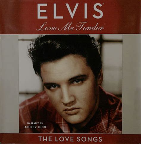 Elvis Presley Elvis: Love Me Tender - The Love Songs USA Promo Poster ...