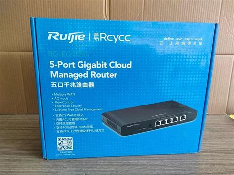 Reyee RG-EG105G 5-Port Gigabit Cloud Dual WAN Router, Computers & Tech, Parts & Accessories ...