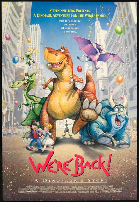 We're Back: A Dinosaur's Story (1993) - Review by Takostu64 on DeviantArt