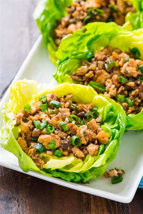 Lettuce Wraps {Copycat PF Changs} – WellPlated.com