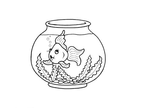 Fish Tank Drawing at GetDrawings | Free download