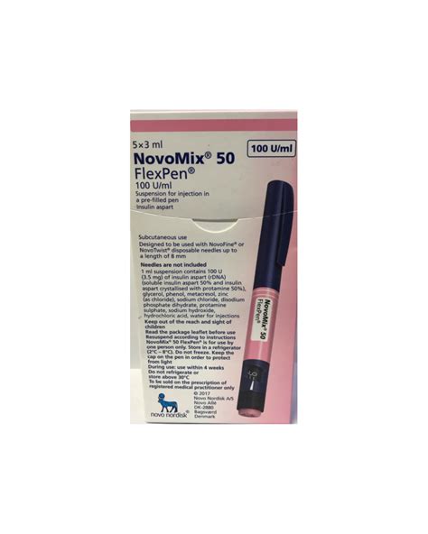 Novomix 50 Flexpen - Time Medical