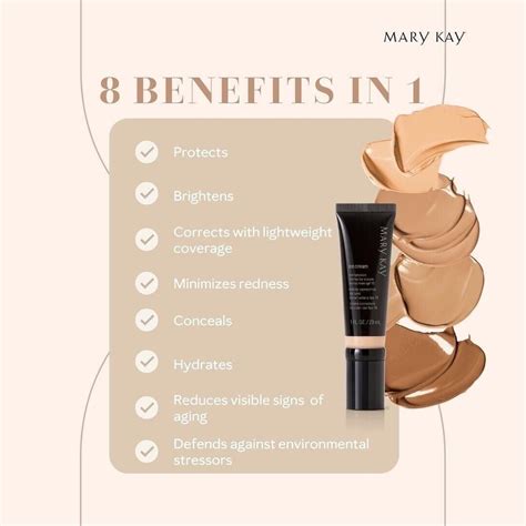 Mary Kay CC Cream Sunscreen Broad Spectrum SPF 15 - 1 fl oz All Shades ...